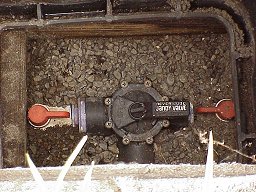 A typical diversion valve